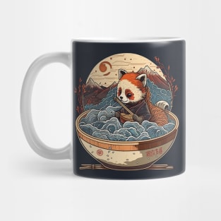 Red Panda Ramen Hot Spring Mug